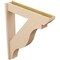 Ekena Millwork 7 1/2-in W x 38-in D x 46-in H Funston Slat Rough Cedar Woodgrain TimberThane Outlooker, Primed Tan OUTUR075X38X46FST24RCPR - alternate 6